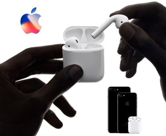 APPLE AIRPODS 2 AURICOLARI CON CUSTODIA DI RICARICA MV7N2ZM/A WIRELESS IPHONE BT