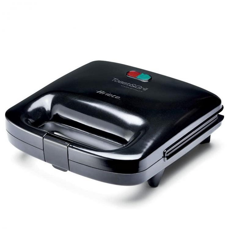 ARIETE TOAST AND GRILL COMPACT 1982 750W BISTECCHIERA PIASTRA ANTIADERENTE NERO