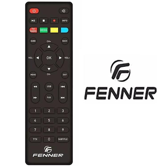 Fenner Fn-Gx2 (Telecomando Originale) Per Decoder Digitale Tv Terrestre Dvb-T2