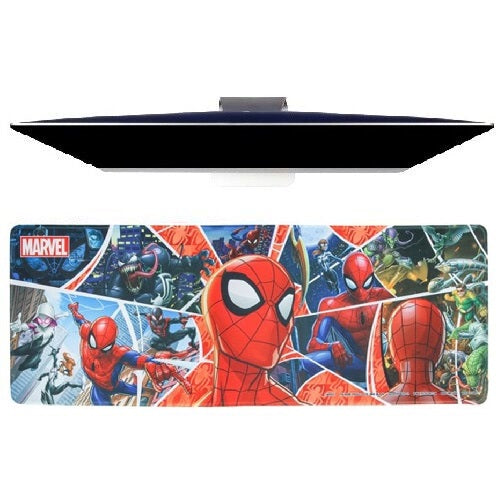 Paladone Desk Mat (Spider-Man) Marvel Tappetino Mouse Pad Xxl Gaming Pc 30X80Cm