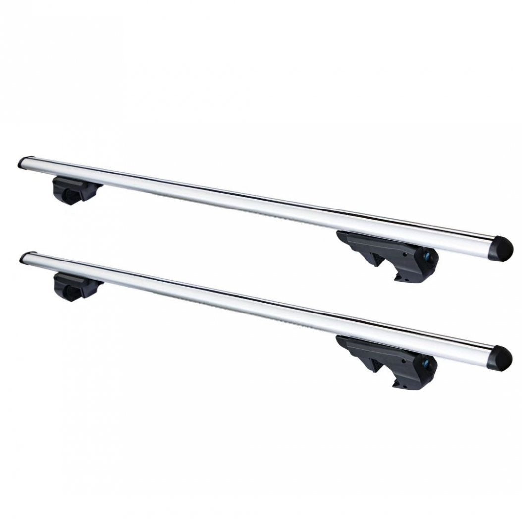 Top Drive (Zeus) Barre da Tetto Auto Portatutto Portapacchi Alluminio 135-140 cm