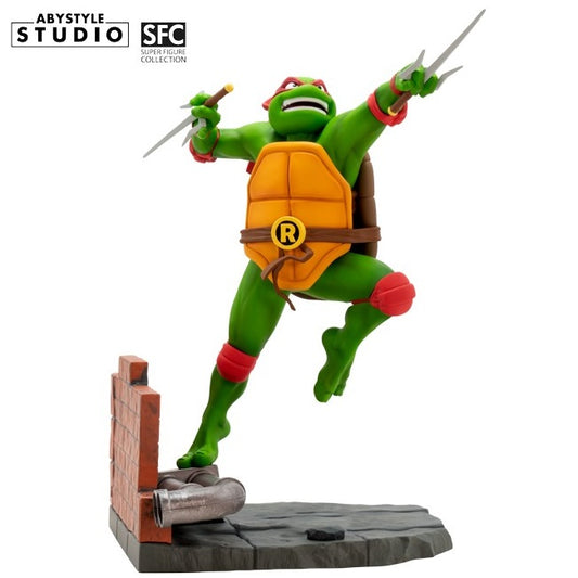 ABYSTYLE - SFC TEENAGE MUTANT NINJA TURTLES 96 RAFFAELLO FIGURE TARTARUGHE 21cm
