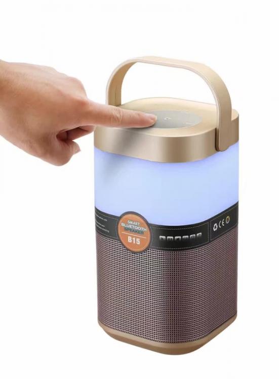 Lampada Cassa Speaker Bluetooth Multicolor Smart Lamp Led Cromoterapia Vivavoce