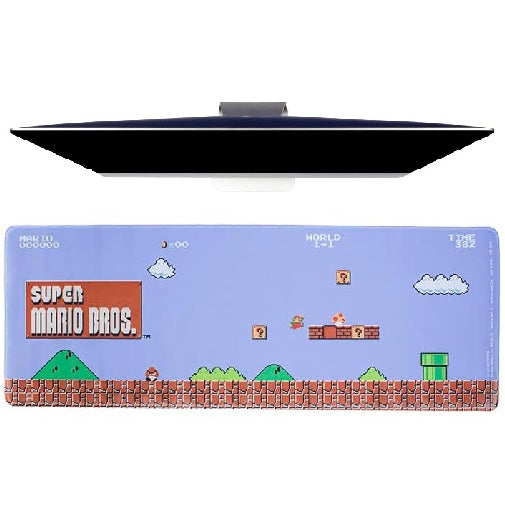 Paladone Desk Mat (Super Mario Bros) Tappetino Xxl Per Mouse Pad Pc Da Scrivania