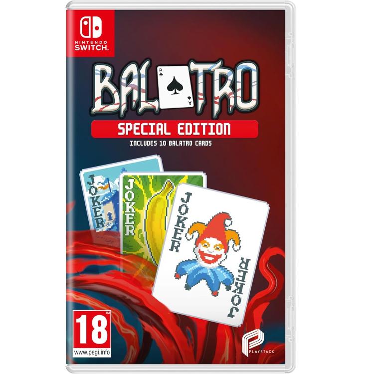 Balatro Special Edition Nintendo Switch Completo Italiano Gioco Co-Op Nuovo 1-2