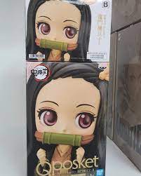 BANPRESTO Q POSKET DEMON SLAYER NEZUKO KAMADO 2 (B) STATUA FIGURE MANGA 14 CM