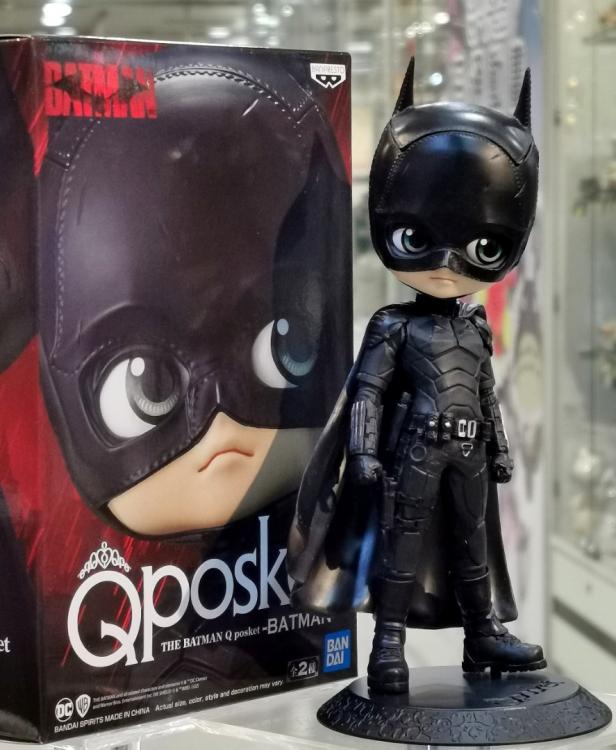 BANPRESTO Q POSKET - DC BATMAN (A) PVC FIGURE 15cm STATUA DA COLLEZIONE BANDAI