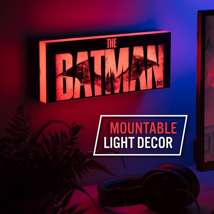 Paladone The Batman Luce Logo Lampada Led Atmosfera Illuminazione Parete/Tavolo