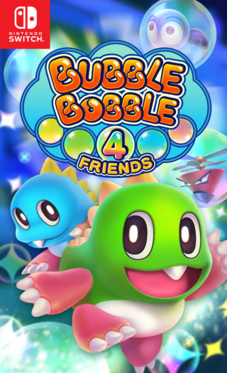 BUBBLE BOBBLE 4 FRIENDS NINTENDO SWITCH GIOCO PUZZLE PALLINE VIDEOGIOCO NUOVO