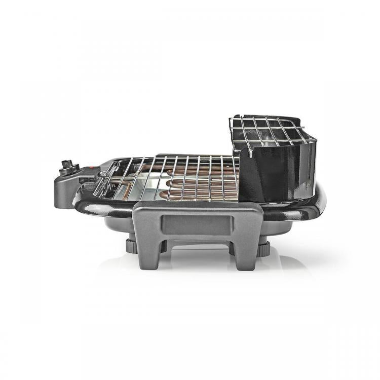 Nedis Barbecue Elettrico Con Piedi O Da Tavolo Griglia Grill Bbq No Fumo 2000W