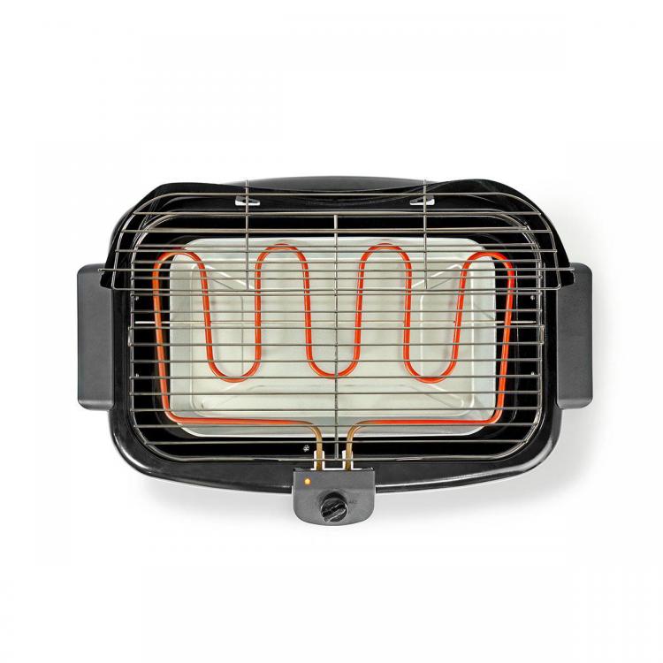 Nedis Barbecue Elettrico Con Piedi O Da Tavolo Griglia Grill Bbq No Fumo 2000W