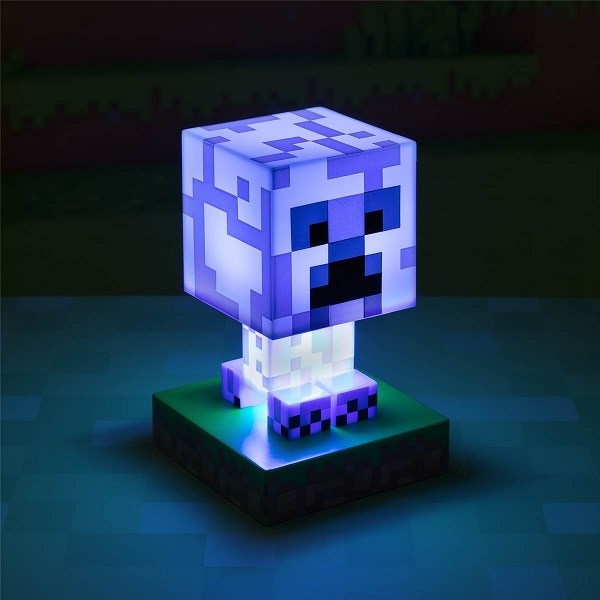 Paladone Minecraft Charged Creeper #005 Icon Zombie Lampada 3D Notte Pp8004Mcf