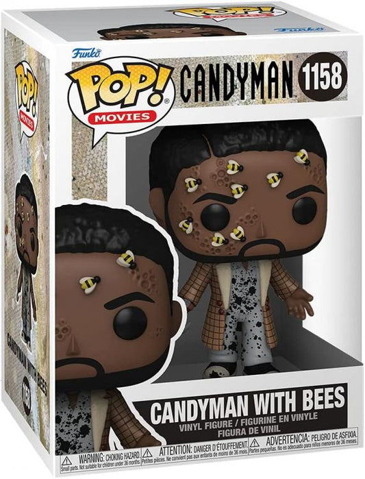 Funko Pop ! Movies Candyman - Candyman With Bees (1158) Vinyl Figure 9Cm Nuovo