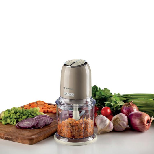 ARIETE TRITATUTTO VERTICALE 0438 VINTAGE 2 VELOCITÀ LAME IN ACCIAIO 600ML 400W