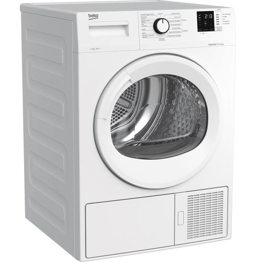 Beko Asciugatrice 9kg Frontale Drx923w Classe E Display Digitale Pompa Calore