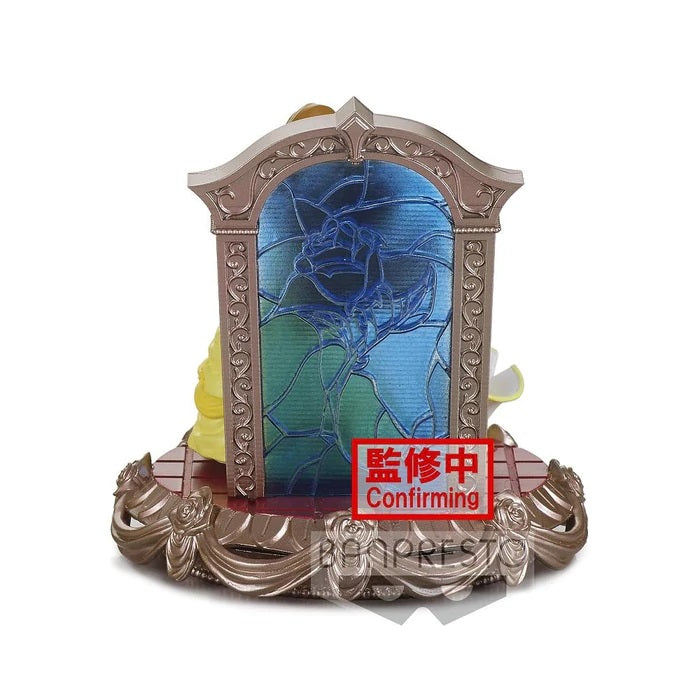 BANPRESTO Q POSKET DISNEY CHARACTERS - BELLE (B) PVC STATUA DA COLLEZIONE 8cm