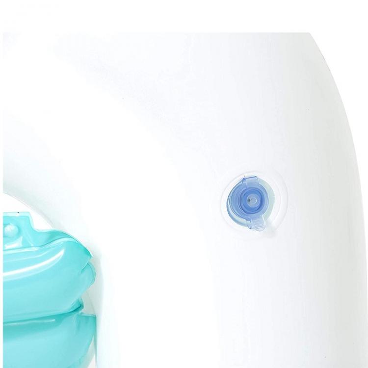 BESTWAY POLTRONA GONFIABILE MATERASSINO PISCINA MARE PORTABICCHIERE E SCHIENALE