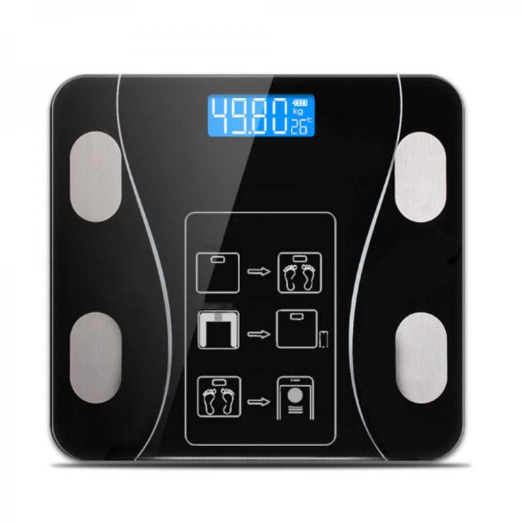BILANCIA PESAPERSONE INTELLIGENTE BLUETOOTH DIGITALE ELETTRONICA 180KG CALORIE