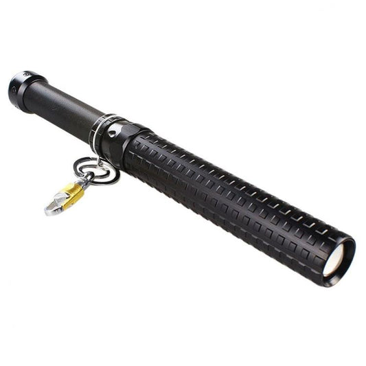 Torcia Tattica Militare Forma Di Manganello 80000W Ricaricabile Zoom Autodifesa