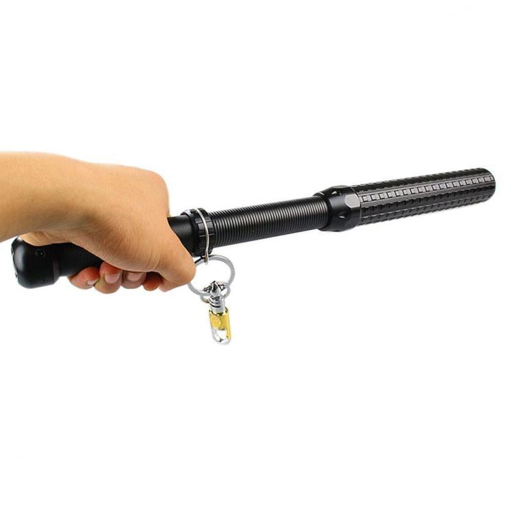 Torcia Tattica Militare Forma Di Manganello 80000W Ricaricabile Zoom Autodifesa