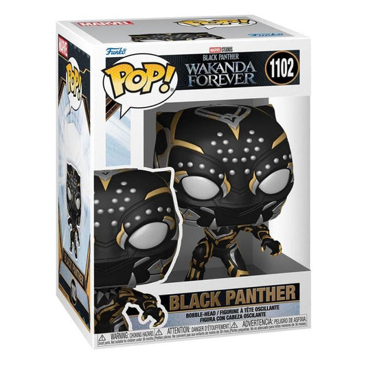 Funko Pop ! Marvel Studios Wakanda Forever - Black Panther (1102) Vinyl Figure