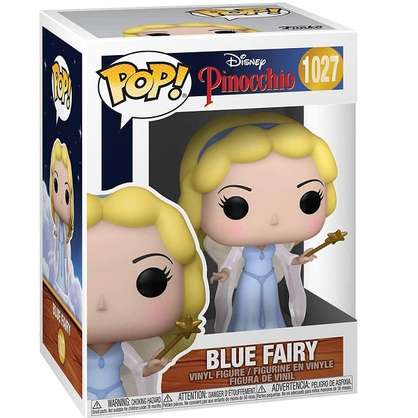 Funko Pop ! Disney Pinocchio (1027) Blue Fair Vinyl Figure Fata Turchina 9Cm