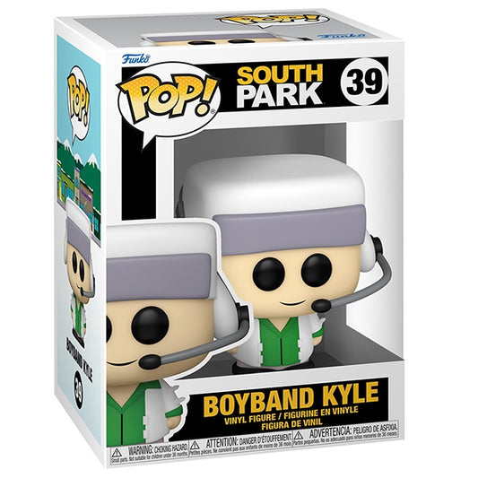 Funko Pop ! South Park - Boyband Kyle (39) Vinyl Figure Da Collezione 9Cm