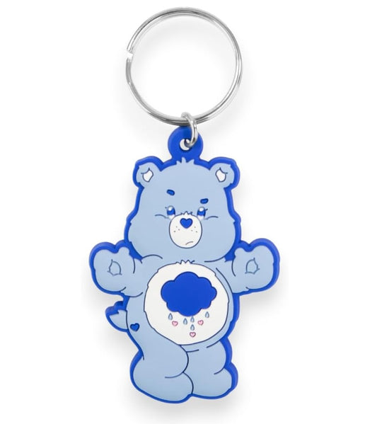 Pyramid Portachiavi Care Bears (Grumpy Bear) - Keychain In Gomma