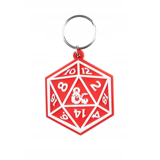 Pyramid Portachiavi Dungeons & Dragons (Dice) - Keychain In Gomma