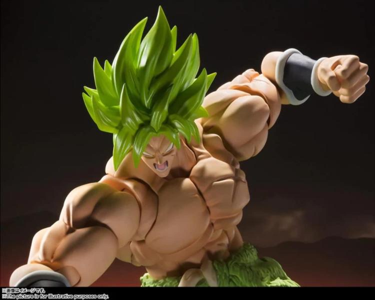 BANDAI SH FIGUARTS: DRAGON BALL SUPER SAIYAN BROLY FULL POWER ACTION FIGURE 22CM