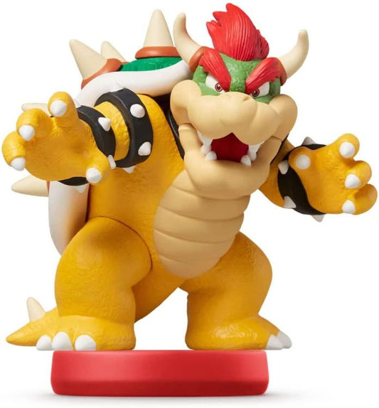 AMIIBO NINTENDO SUPER MARIO - BOWSER - STATUA COLLEZIONE SMASH BROS FIGURE