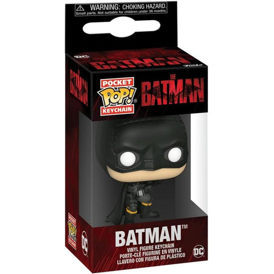 Funko Pop Pocket Vinyl Figure Keychain Dc Batman ( Batman ) Key Portachiavi