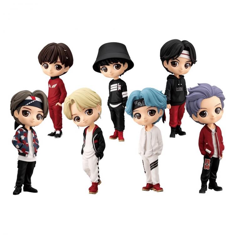 BANPRESTO Q POSKET BTS VOL 1 - JIN (B) TINYTAN MIC DROP STATUETTA PVC BOYBAND