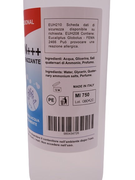 Professional Clean++ Spray Igienizzante 750 Ml X Ambienti Casa Tessuti Superfici