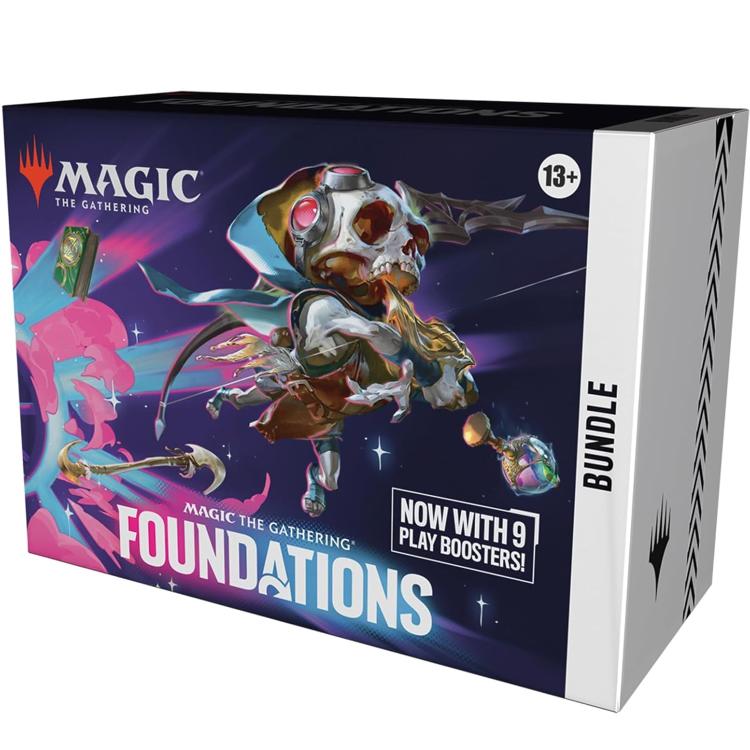 Magic: The Gathering - Foundations (Bundle) With 9 Play Booster Card Game - Eng