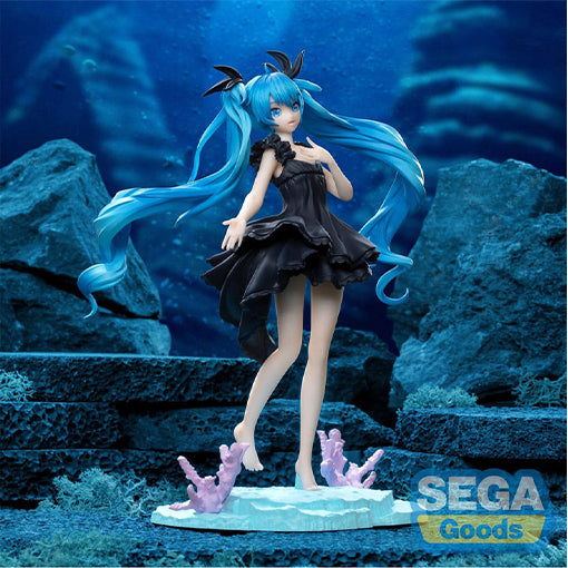 Sega Goods Deep Sea Girl (Hatsune Miku) Figure Pvc Luminasta Statua Collezione