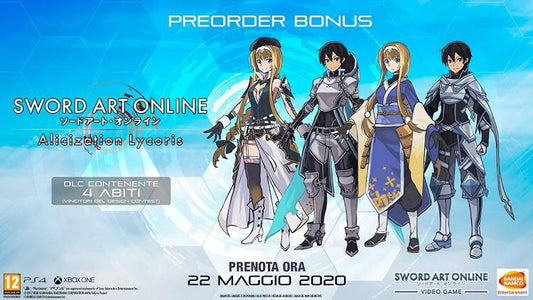 Sword Art Online - Alicization Lycoris Ps4 Videogioco Play Station 4 Italiano Eu