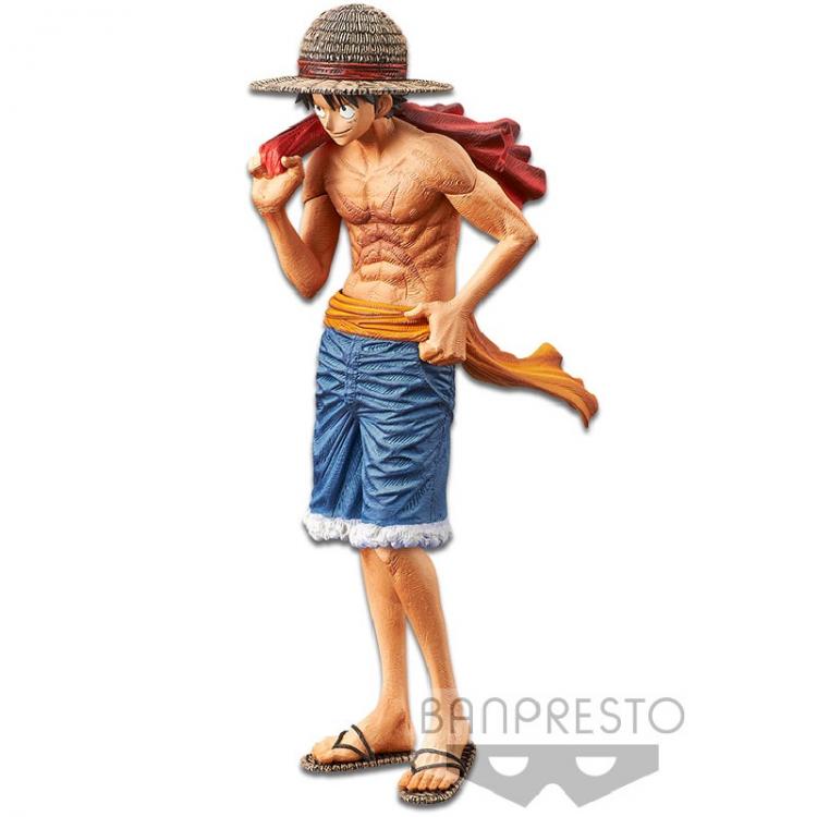 BANPRESTO ONE PIECE - MONKEY D. LUFFY RUBBER PVC VOLUME 2 FIGURE STATUA NUOVA