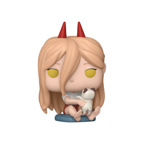Funko Pop ! Retro Toys - Chainsaw Man (1766) Power with Meowy Vinyl 9 Cm Funko