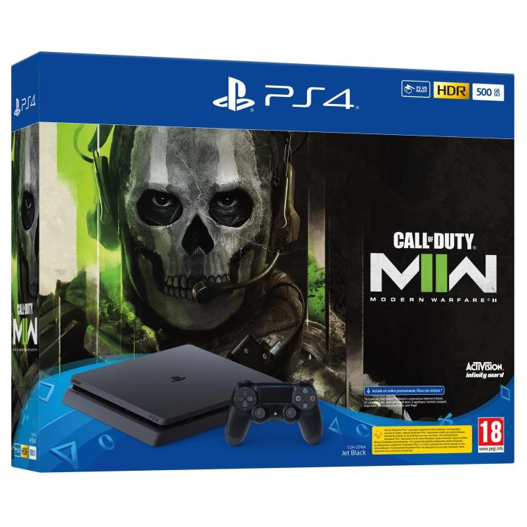 Sony Console Ps4 500Gb F Chassis (Bundle) Playstation 4 + Call Of Duty Mw2 Vch
