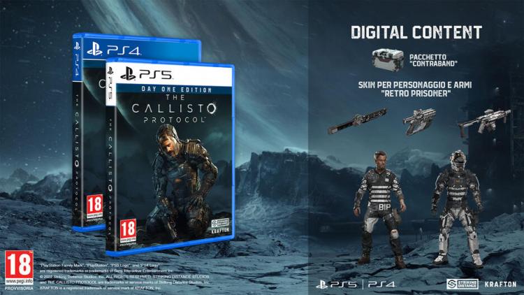 The Callisto Protocol Ps4 Gioco Italiano Playstation 4 Videogioco Dead Space Eu