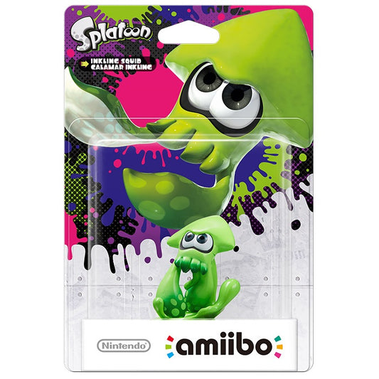 AMIIBO SPLATOON INKLING SQUID NINTENDO SWITCH STATUA DA COLLEZIONE CALAMARO