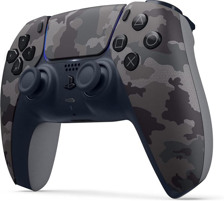 Sony Controller Dualsense Playstation 5 Wireless Grey Camo Pad Ps5 Militare