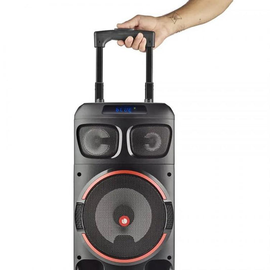 Ngs Cassa Amplificata Trolley Speaker Bluetooth Microfono Karaoke Wild Dub Zero