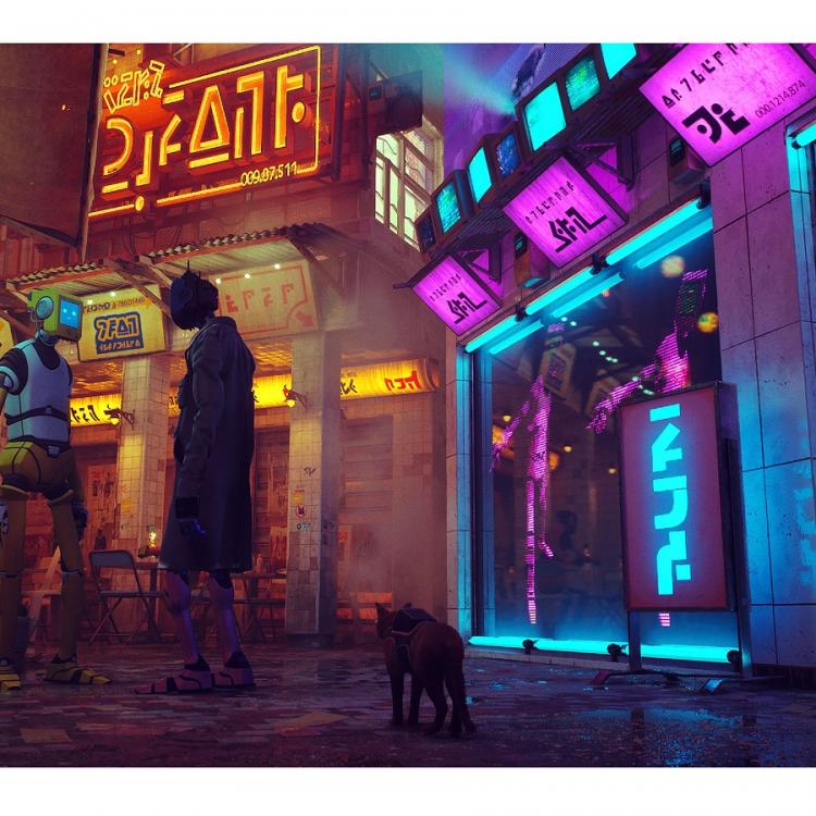 Stray Ps4 Videogioco Nuovo Italiano Gioco Play Station 4 Sigillato Cat Game