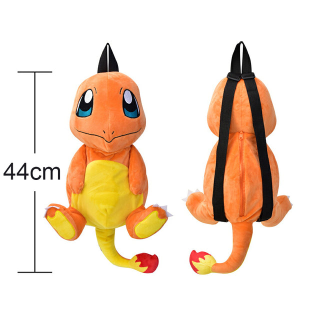 Peluche Zaino Pokemon Charmander 36Cm Pupazzo Giocattolo Toys Puppet