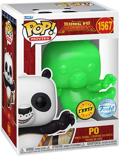 Funko Pop ! Movies Kung Fu Panda 30Th (1567) Po Chase Special Edition Figure 9Cm