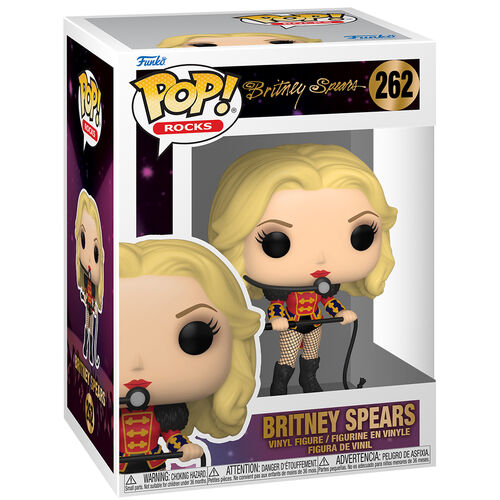 Funko Pop ! Rocks Britney Spears - (262) Britney Spears Circus Figure Vinyl 9Cm