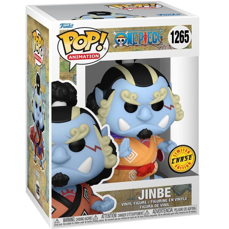 Funko Pop ! Animation - One Piece (1265) Jinbe "Chase" Limited Figure Vinyl 9Cm