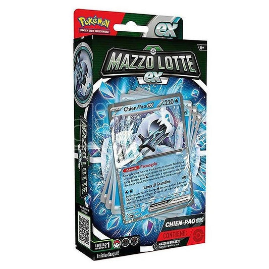 Pokémon - Mazzo Lotte Ex (Chien-Pao-Ex) Gcc Tcg 60 Carte Gioco Da Collezione Ita
